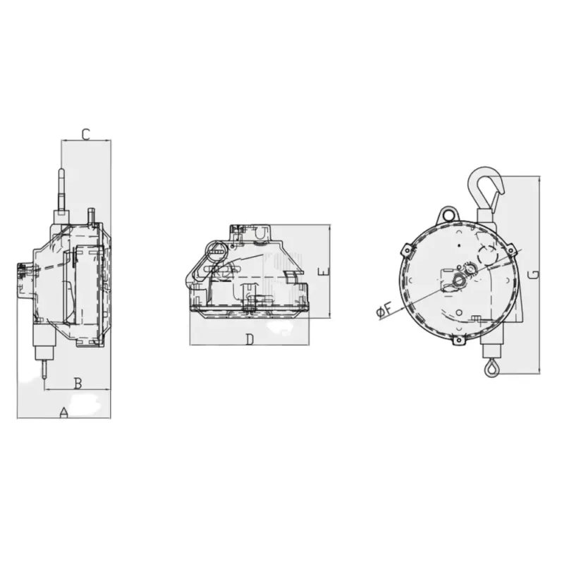 BALANCIM C/ INDICADOR DE CARGA 40 – 50 JAGUAR