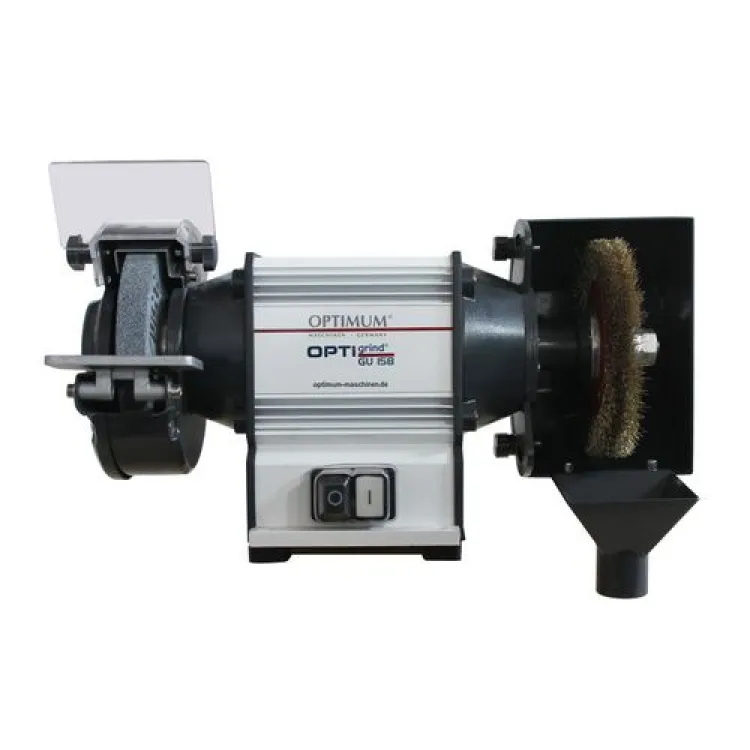 ESMERILADOR COMBINADO GU15B 230V (REBOLO+ESC. AÇO) OPTIMUM