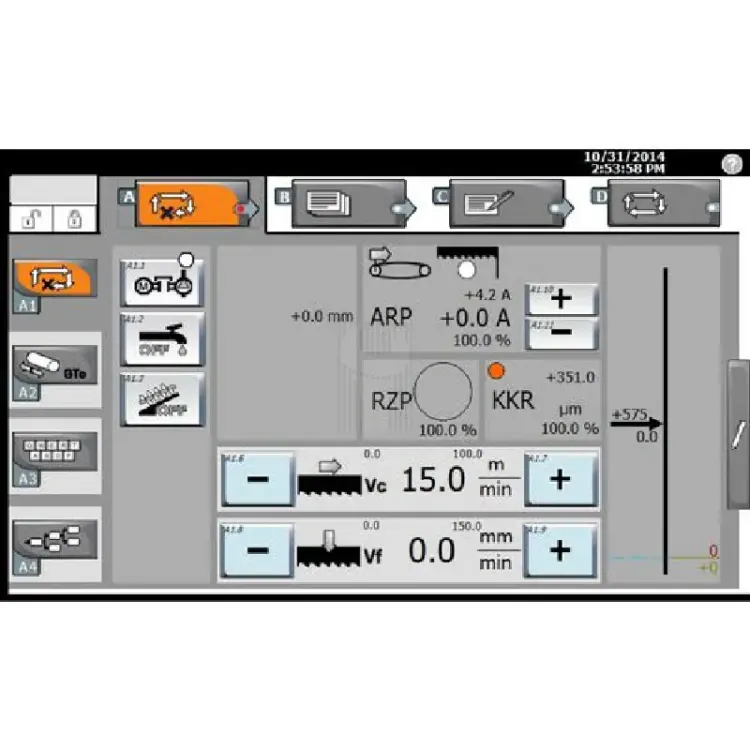SERROTE CORTE HORIZONTAL C/ SISTEMA ARP HMBS 700 X 750 CNC X METALLKRAFT