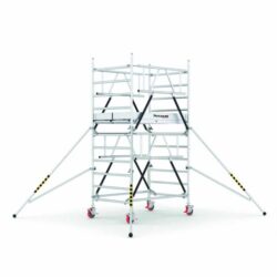 Torre de Andaime Móvel PERSUM Altezza Top L430 4,30 m 120x180 cm 200 kg/m²