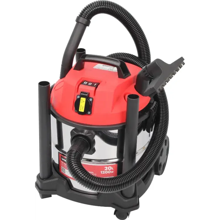 Aspirador Inox MADER 1200W 20L 230V