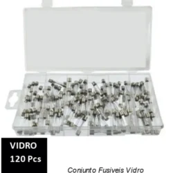 CONJUNTO DE FUSÍVEIS DE VIDRO A A PEÇAS