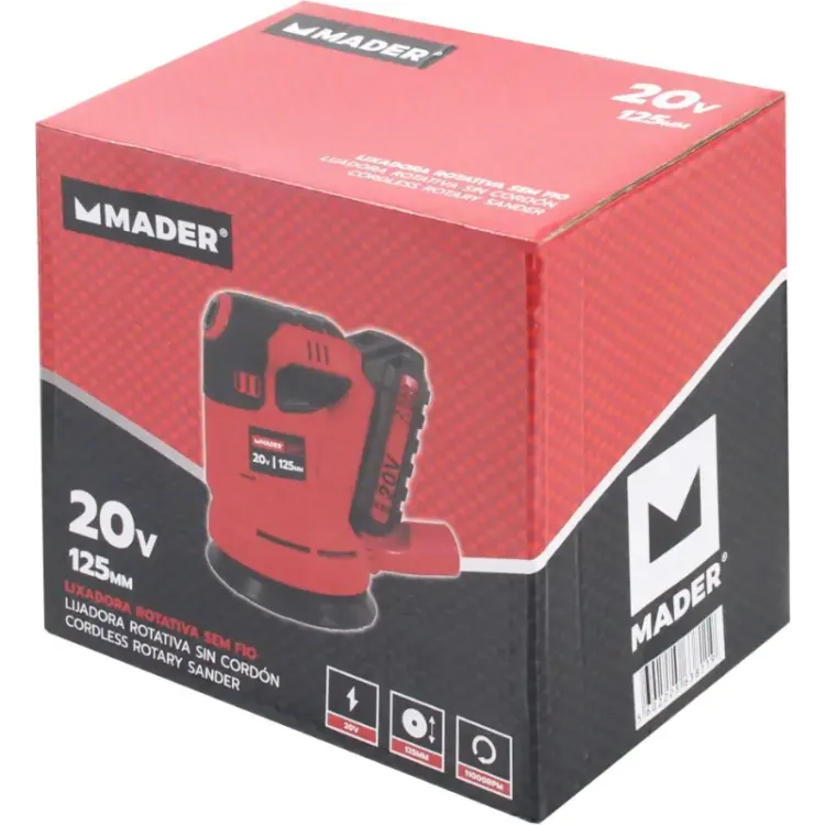 LIXADORA A BATERIA 20V 2AH 125MM ROTATIVA MADER (2)