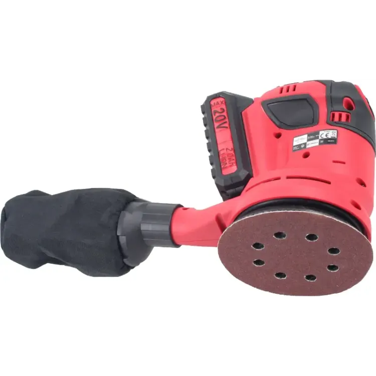 LIXADORA A BATERIA 20V 2AH 125MM ROTATIVA MADER