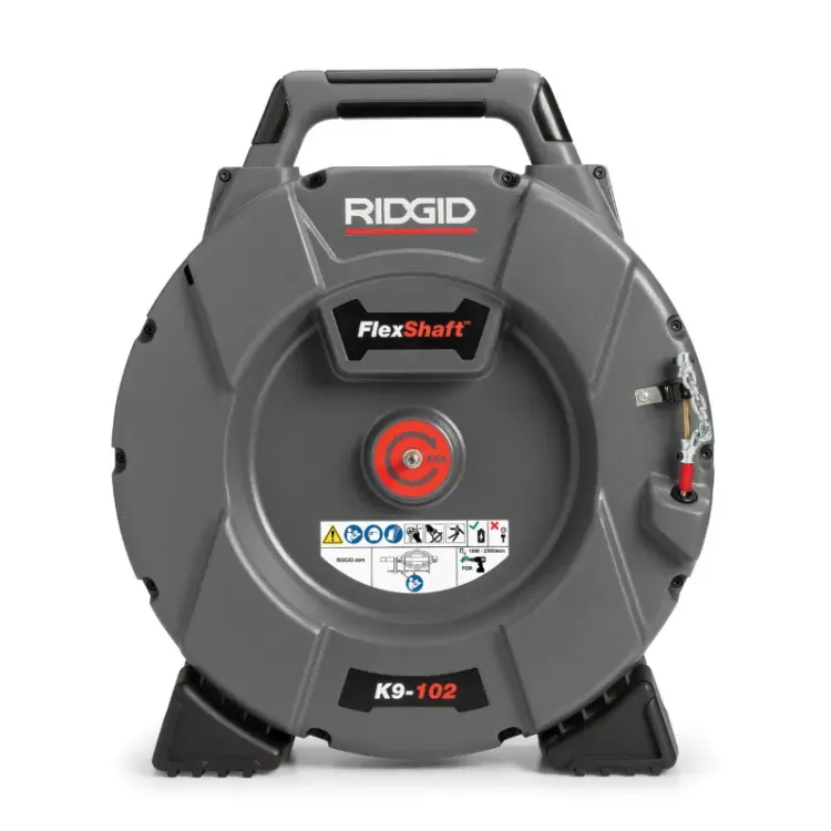 MAQUINA DESENTUPIDORA DE ESGOTOS DE ¼ A FLEXSHAFT™ K RIDGID ()