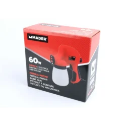 Pistola de Pintar Elétrica MADER 60W 230V 800ml 0.8mm