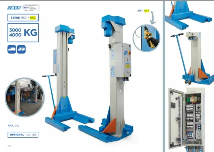 COLUNA PARA ELEVADOR MODELO 952 OMCN
