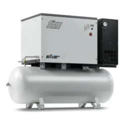 COMPRESSOR LIGHT SILVER LS10270D 10HP 270LTS COM SECADOR FIAC