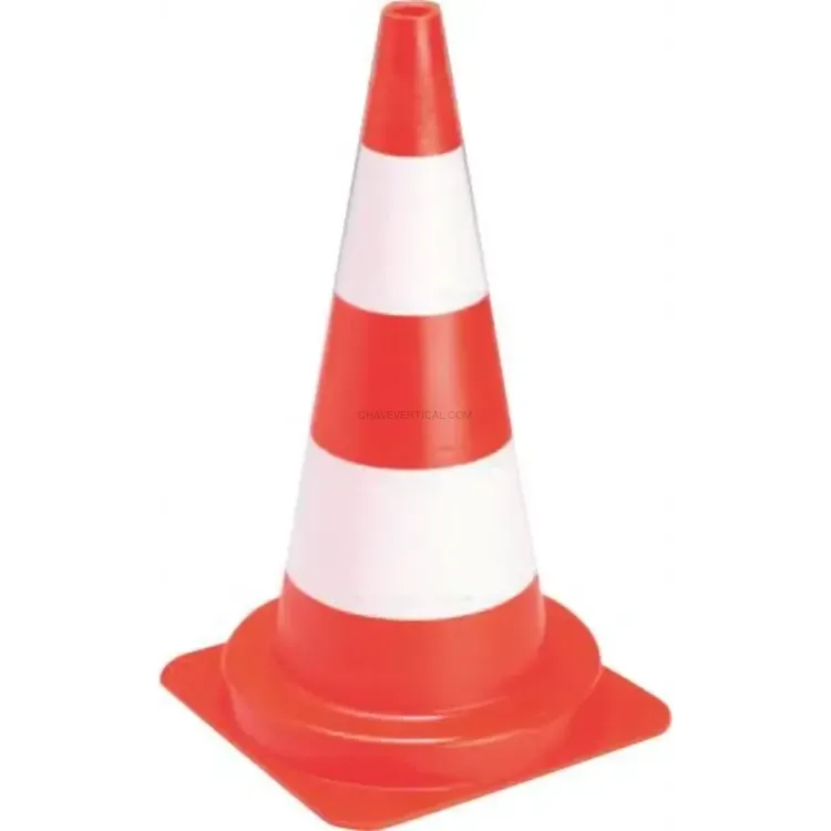 Cone de Sinalização PV VINMER Polietileno Laranja 500mm