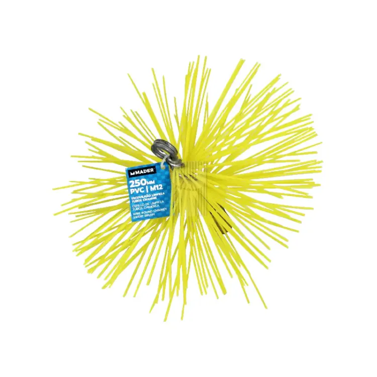 ESCOVILHÃO LIMPEZA CHAMINÉ 250MM PVC MADER