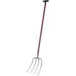 FORQUILHA DIREITA COM CABO METÁLICO 4 DENTES BALEOTE