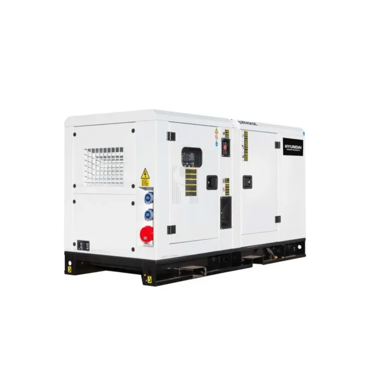 Gerador Trifásico Insonorizado HYUNDAI DHY45KSE 44KVA 1500RPM