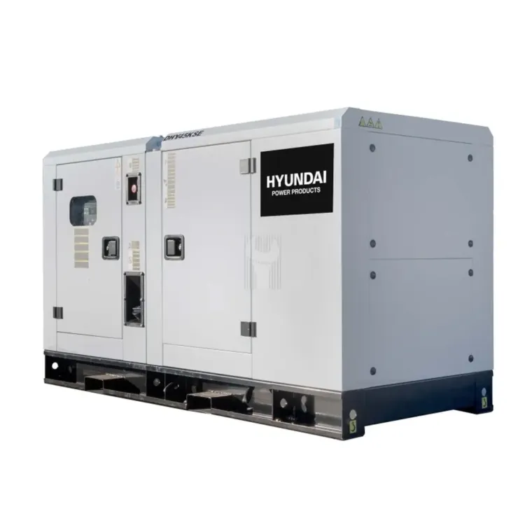 Gerador Trifásico Insonorizado HYUNDAI DHY45KSE 44KVA 1500RPM