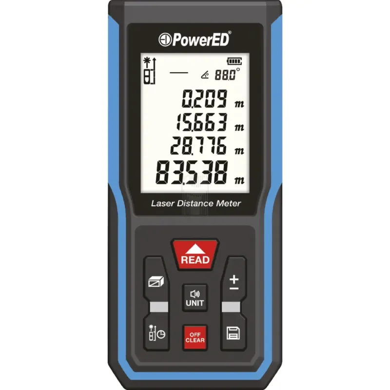 MEDIDOR DISTÂNCIA LASER 50 M POWERED MEDIDOR DISTÂNCIA LASER 50 M POWERED