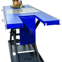 MESA ELEVA MOTAS ELÉTRICA 600KG FALCO