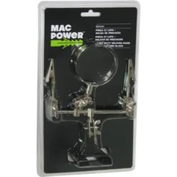 PINÇA COM LUPA PARA SOLDA PRECISÃO MAC POWER