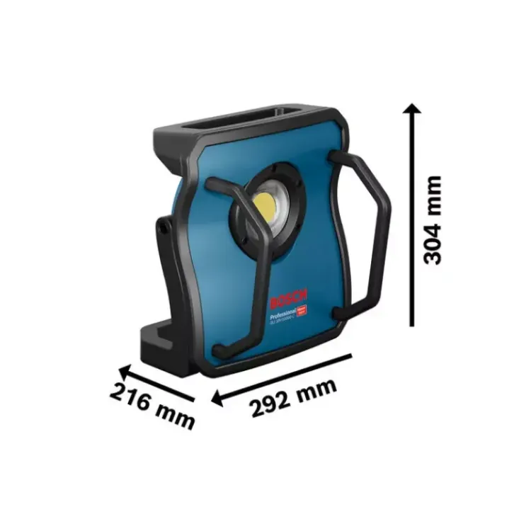 PROJETOR LED SEM FIO PARA ESTALEIRO DE OBRAS GLI 18V-10000 C PROFESSIONAL