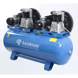 COMPRESSOR DE AR TRIFÁSICO 270L 4HP+4HP 10BAR