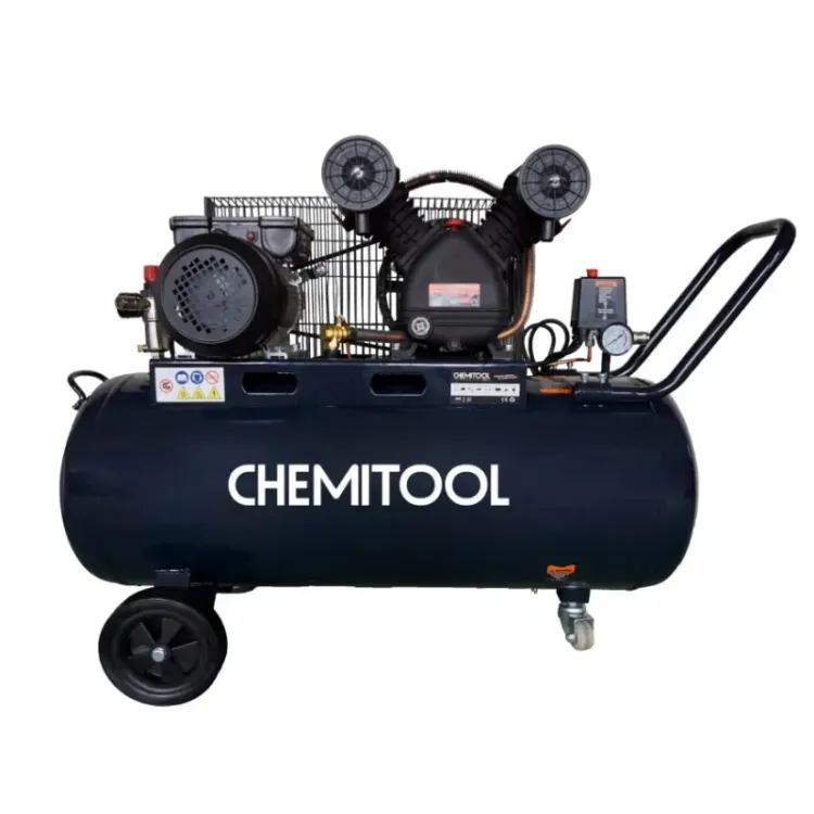 COMPRESSOR PISTÃO / CORREIA CABEÇA EM V 100 LTS TRIFÁSICO CHEMITOOL
