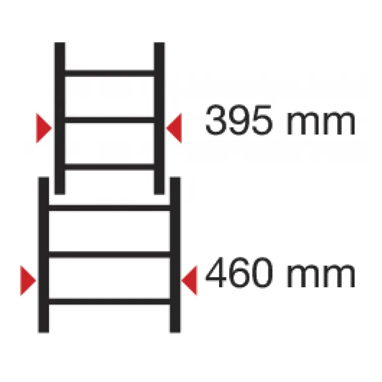ESCADA EXTENSÍVEL DUPLA 74-117 SCAL