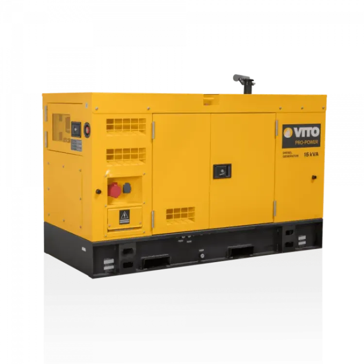 GERADOR DIESEL 15KVA TRIFASICO SUPER SILENCIOSO VITO