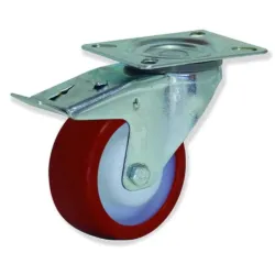 RODÍZIO NYLON POLIURETANO 80MM 120KG GAYNER