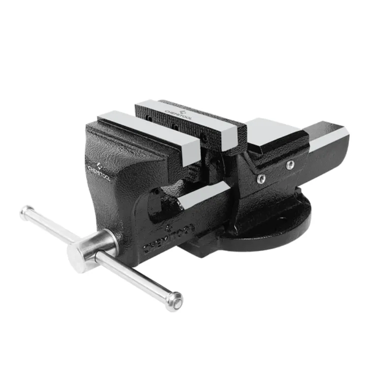 Torno de Bancada Chemitool 125mm com Abertura 125-220mm