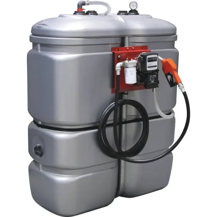 Cuba de armazenamento de gasóleo DRAKKAR 1000L Parede Dupla 230V