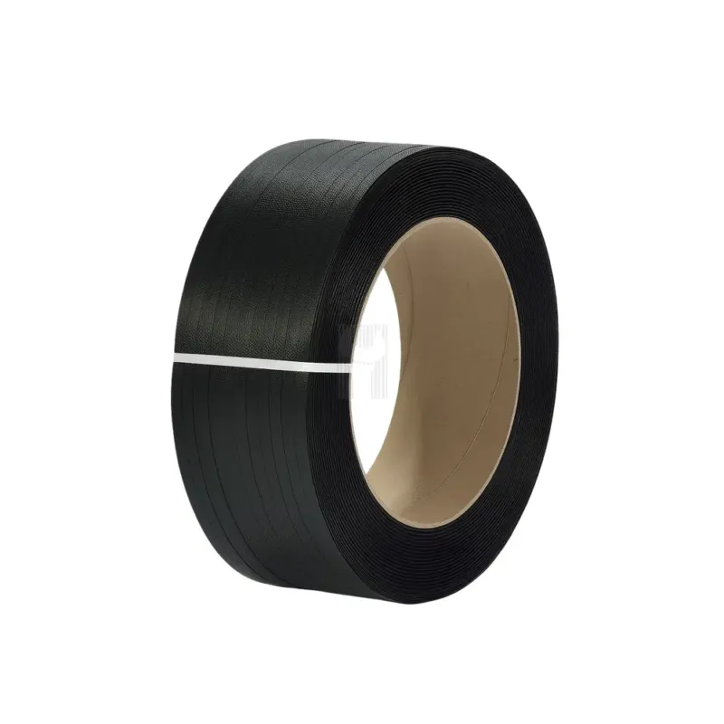 BOBINE CINTA PLÁSTICA PRETA MTL