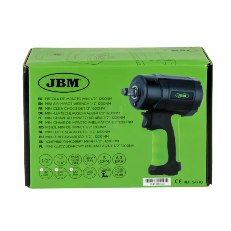 MINI CHAVE DE IMPACTO PNEUMÁTICA 1/2″ 1200NM JBM