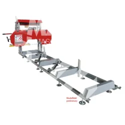 SERRA DE FITA COM MOTOR A GASOLINA HOLZMANN