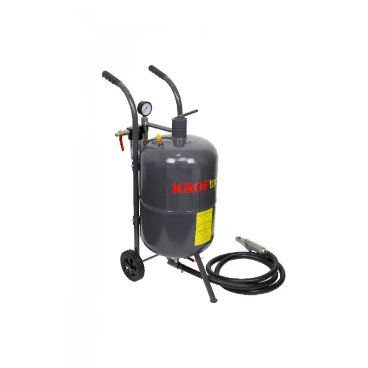 Máquina de Decapar por Jato de Areia KROFTOOLS 40L 18kg 18.2 M³/h