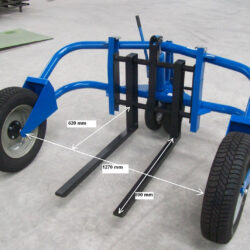 Porta-paletes Todo-o-Terreno CONHERSA H-2 1500kg Rodas Pneumáticas