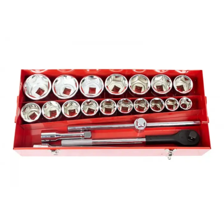 JOGO CHAVES CAIXA 21PCS 1´´ 6PT KROFTOOLS