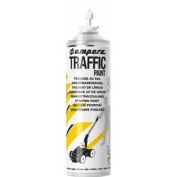 Spray Tinta de Marcação AMPERE TRAFFIC PAINT Branco 650ml