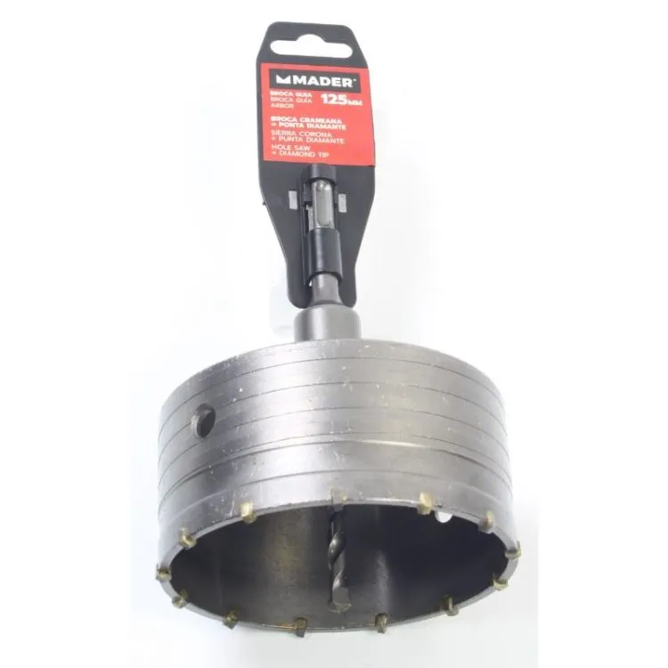 BROCA CRANEANA PONTA DIAMANTE 125MM C/  BROCA GUIA MADER