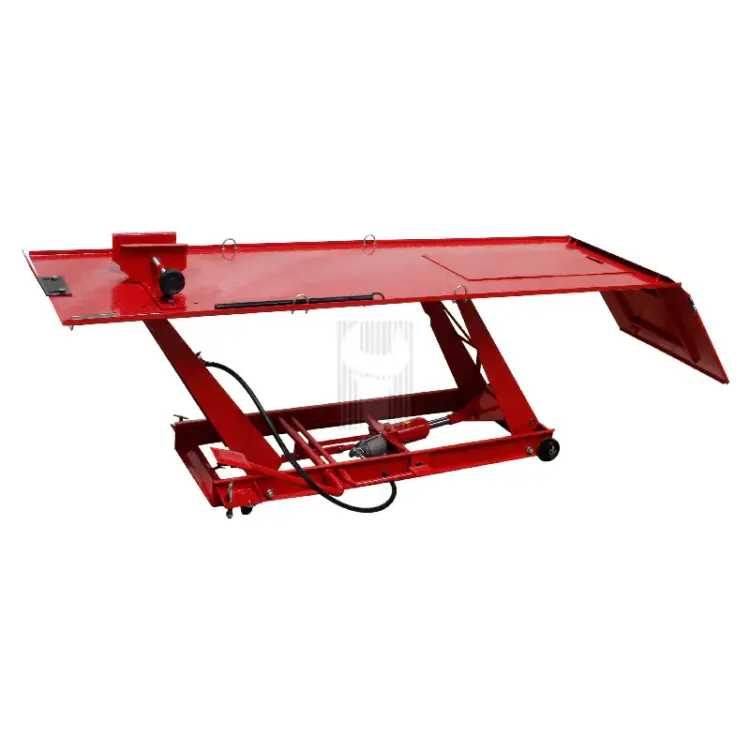 ELEVADOR HIDRÁULICO/PNEUMÁTICO PARA MOTOS 450KG MADER