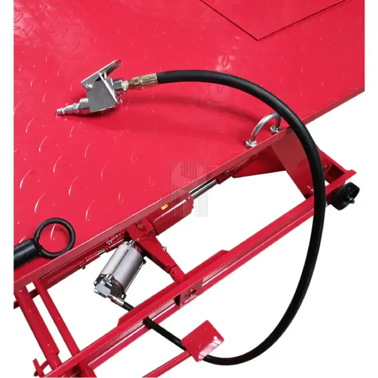 ELEVADOR HIDRÁULICO/PNEUMÁTICO PARA MOTOS 450KG MADER