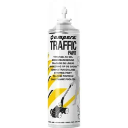 Spray Tinta de Marcação AMPERE TRAFFIC PAINT Branco 650ml