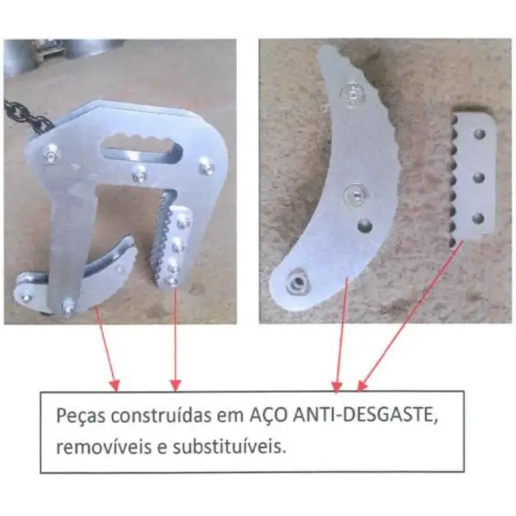 Linga com Garras para Argolas ou Manilhas IRBAL 1500kg 40-110mm