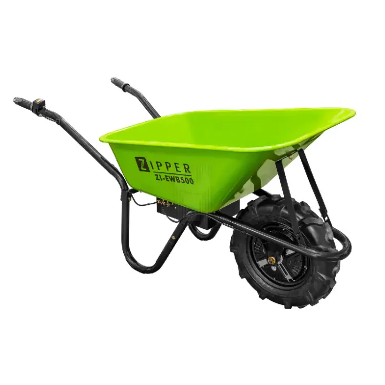 Carro de Mão Elétrico ZIPPER 500W 24V 150kg 75L