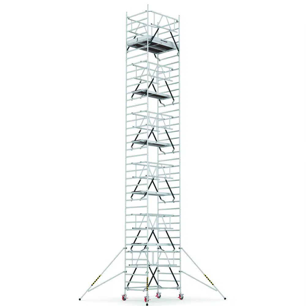 Torre de Andaime Móvel PERSUM Altezza Top L180 12.70m 120x180cm