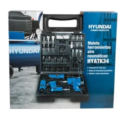Maleta de Ferramentas Pneumáticas HYUNDAI 32 Peças