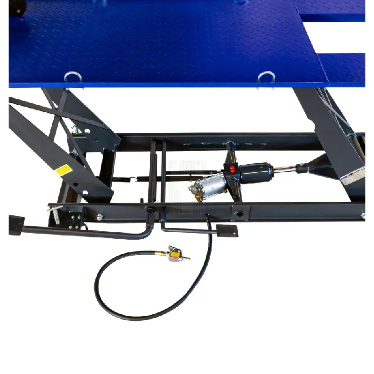 Bancada Elevatória para Motos VKP 450kg Hidro-Pneumática 790mm