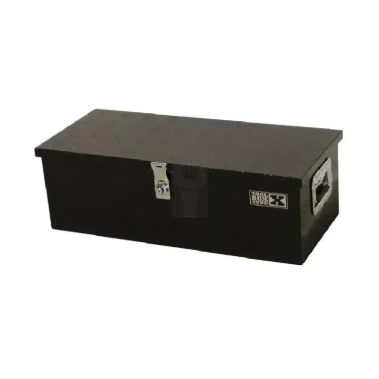 BAÚ DE FERRAMENTAS EM ALUMINIO 760X335X245MM PRETO VKP