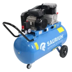 Compressor de Ar Monofásico Saurium 100L 3HP 230V 10 Bar