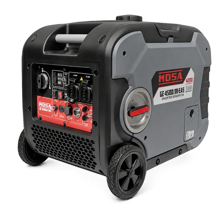 Gerador inverter Mosa GE 4500 MI 4.2 kVA silencioso e portátil