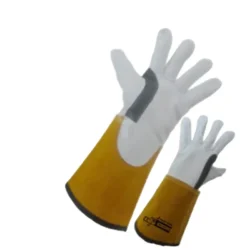 LUVAS SOLDADURA TIG EM PELE CANHÃO LONGO HLV