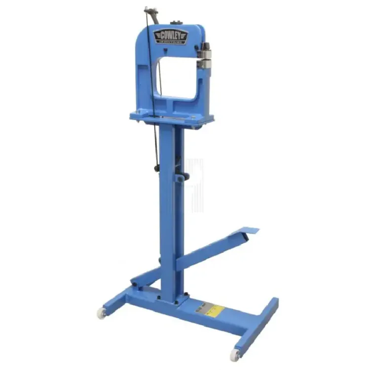 Máquina de Esticar e Encolher Chapa COWLEY 205mm 1.5mm Aço 1.9mm Alumínio