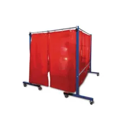 TELA PROTEÇÃO TRANSFLEX 3700×1950 VERMELHO SCHWEISSKRAFT
